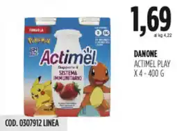 Carico Cash & Carry Danone actimel play offerta