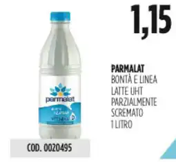 Carico Cash & Carry Parmalat bontà e linea latte uht parzialmente scremato offerta