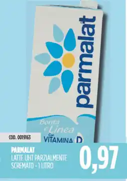 Carico Cash & Carry Parmalat latte uht parzialmente scremato offerta