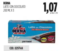 Carico Cash & Carry Berna latte con cioccolato offerta