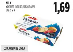 Carico Cash & Carry Milk yogurt intero/0% grassi offerta