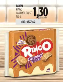 Carico Cash & Carry Pavesi ringo caramel twist offerta