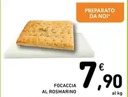 Spazio Conad Focaccia al rosmarino offerta