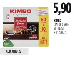 Carico Cash & Carry Kimbo cialde caffè offerta
