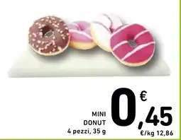 Spazio Conad Mini donut 4 pezzi, offerta