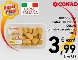 Spazio Conad Bocconcini panati di pollo conad formato convenienza, offerta