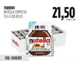 Carico Cash & Carry Ferrero nutella coppetta offerta