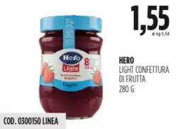 Carico Cash & Carry Hero light confettura di frutta offerta