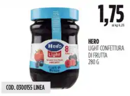 Carico Cash & Carry Hero light confettura di frutta offerta
