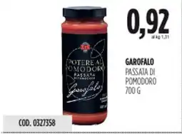 Carico Cash & Carry Garofalo passata di pomodoro offerta