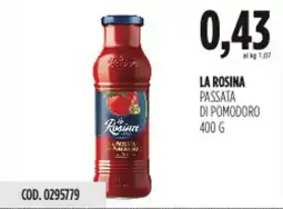 Carico Cash & Carry La rosina passata di pomodoro offerta