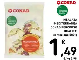 Spazio Conad Insalata mediterranea conad percorso qualita' confezione offerta