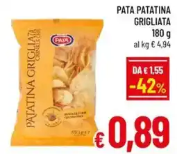A&O Pata patatina grigliata offerta