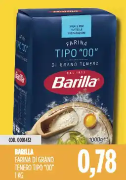 Carico Cash & Carry Barilla farina di grano tenero tipo "00" offerta