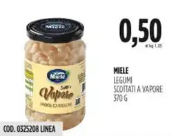 Carico Cash & Carry Miele legumi scottati a vapore offerta
