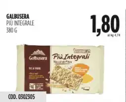 Carico Cash & Carry Galbusera più integrale offerta