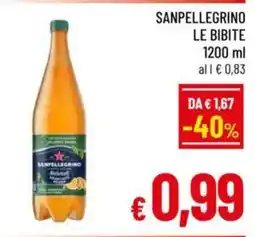 A&O Sanpellegrino le bibite offerta
