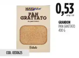 Carico Cash & Carry Granbon pan grattato offerta