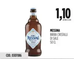 Carico Cash & Carry Messina birra cristalli di sale offerta