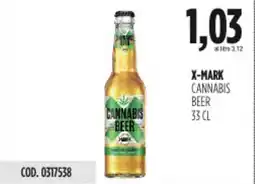 Carico Cash & Carry X-mark cannabis beer offerta