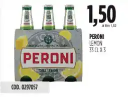 Carico Cash & Carry Peroni lemon offerta