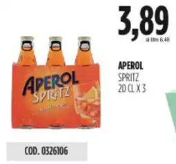 Carico Cash & Carry Aperol spritz offerta