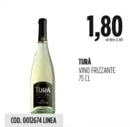 Carico Cash & Carry Turà vino frizzante offerta