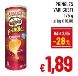 A&O Pringles vari gusti offerta