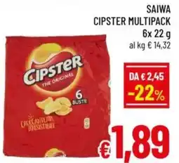 A&O Saiwa cipster multipack offerta