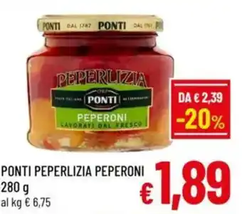 A&O Ponti peperlizia peperoni offerta