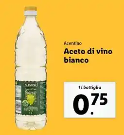 Lidl Aceto di vino bianco offerta