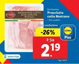 Lidl Prosciutto cotto Nostrano offerta