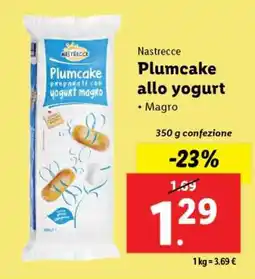 Lidl Nastreccce Plumcake allo yogurt offerta