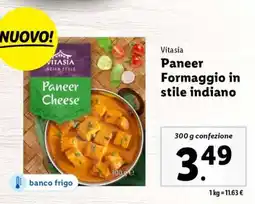 Lidl Vitasia Paneer offerta