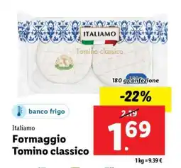 Lidl Formaggio Tomino classico offerta