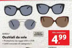 Lidl OCCHIALI DA SOLE offerta