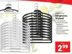 Lidl Set grucce, 10 pezzi offerta
