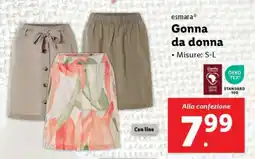 Lidl Gonna da donna offerta