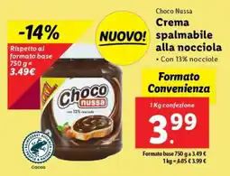 Lidl Choco Nussa offerta