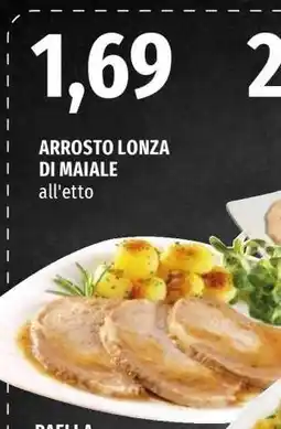 Famila ARROSTO LONZA DI MAIALE offerta