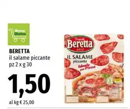 Famila BERETTA il salame piccante offerta