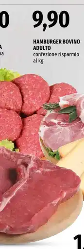 Famila HAMBURGER BOVINO ADULTO offerta