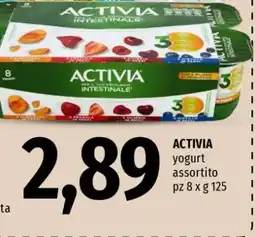 Famila ACTIVIA yogurt assortito offerta