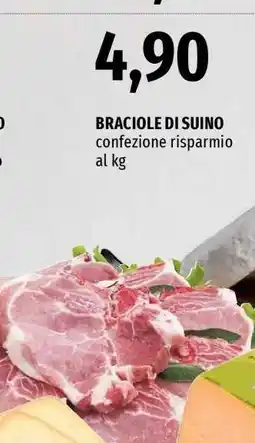 Famila Braciole di suino offerta