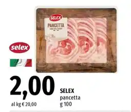 Famila SELEX pancetta offerta