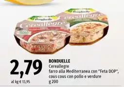 Famila BONDUELLE Cerealegre offerta