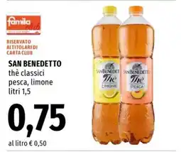 Famila SAN BENEDETTO offerta