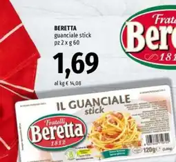 Famila BERETTA guanciale stick offerta