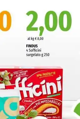 Famila FINDUS 4 Sofficini offerta