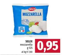 Famila SELEX mozzarella offerta